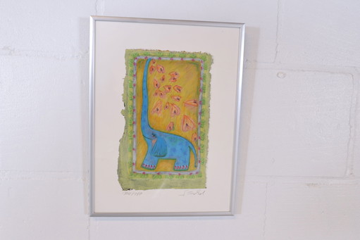 Sabine Tuchel screen print W31