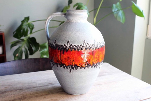 Vintage ceramic vase West Germany 1970