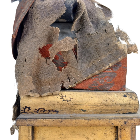 Antique Japanese Nichiren Daishonin - Meiji - circa – Sculpture, Wood, Textile (photo 22 of 25)