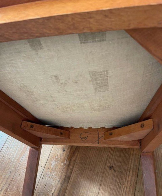 Image 1 of Coppia di sedie vintage in similpelle anni '50