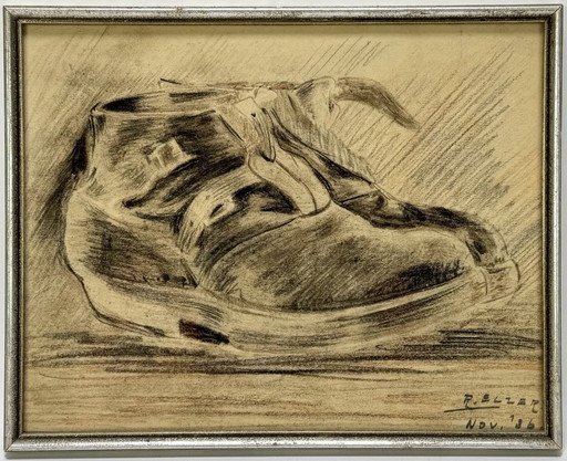 Ruurd Elzer (1915-1995) - Paire de chaussures