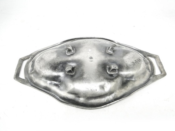 Plato de Verit, Varsovia, Polonia, principios del siglo XX. – Accesorios de mesa, Metal, Silver (photo 4 of 12)
