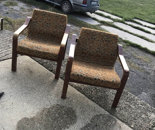 Conjunto de Sillones Mid-Century, años 60