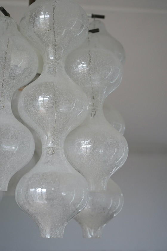 Image 1 of  Vintage Tulipan kroonluchter van JT Kalmar voor Franken Kalmar KG. 1960s