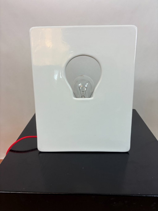 Modern Pop Art table lamp - ceramic