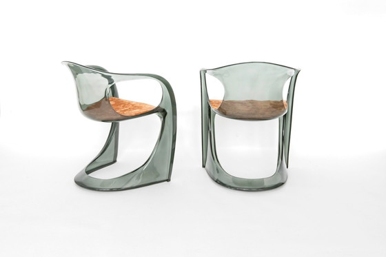 Image 1 of TRANSPARENT model 2007/2008 chairs Alexander Begge for Casala, 1975, set of 6