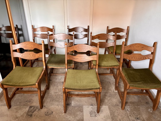 Image 1 of 8 Rasoio vintage Stoelen Guillerme et Chambron 