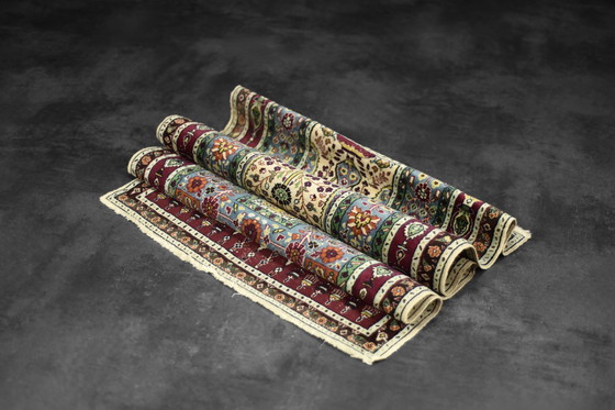 Image 1 of Vintage Hand-Woven Middle Eastern Oriental Baluch Prayer Rug, 1960s