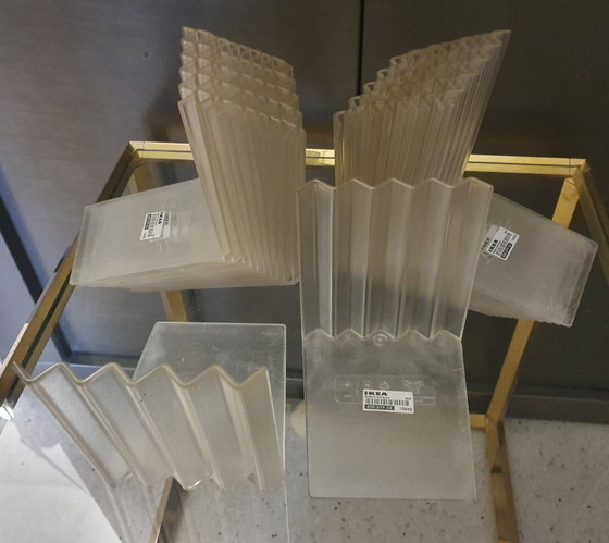 Image 1 of Zeldzame set: 10x IKEA "Bokis" boekensteunen – Design M. & K. Hagberg (Vintage)