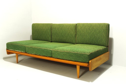 Interier n.p. PRAHA Pohovka 54-16 sofá cama, verde