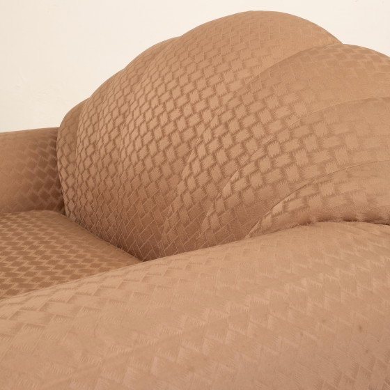 Alain Delon Hollywood Regency Armchair for Maison Jansen – Silk (photo 3 of 8)