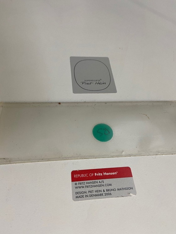 Image 1 of Fritz Hansen superellipse table B 612