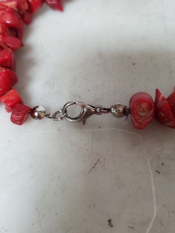 Image 1 of Collar de coral rojo (ref 4047)