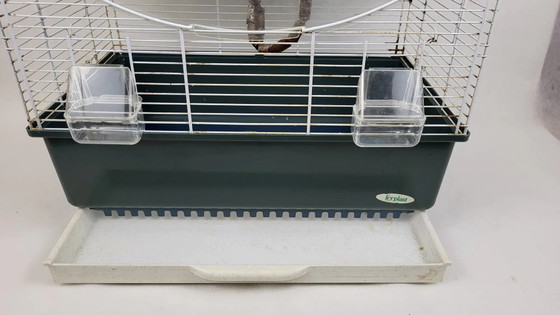 Vintage free standing bird cage – Decorative Objects, Plastic (photo 12 of 12)