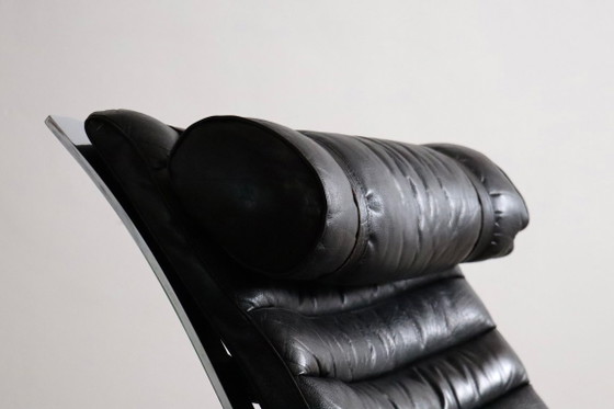 Arne Norell Ari Lounge Chair con Otomana Suecia 1966 – Sillones, Leather, Vintage (photo 2 of 14)