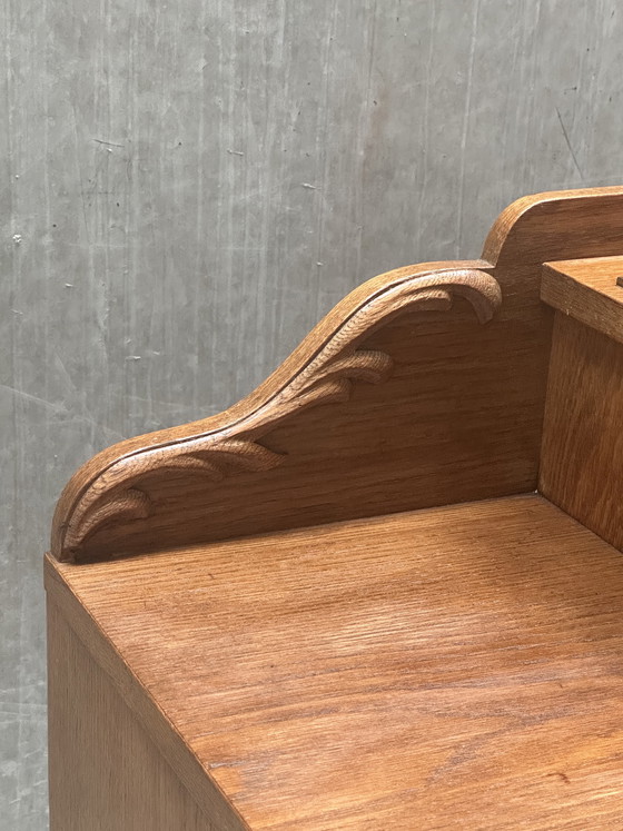 Image 1 of Juego de 2 mesitas de noche Art Déco / Art Nouveau