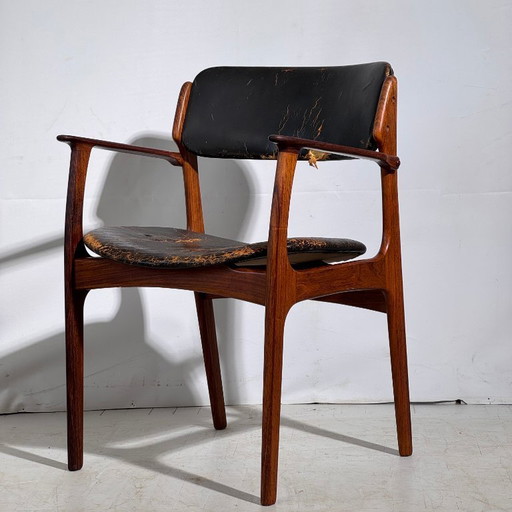 Sedia da pranzo OD50 di Erik Buch per Odense, Danimarca, anni '60