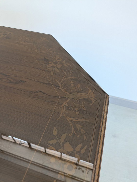 Image 1 of Coffee Table - Smoked - Octagonal Orientalism Sidetable
