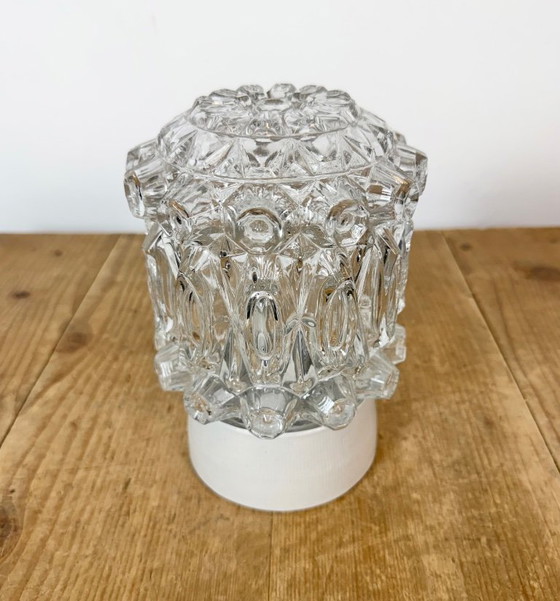 Vintage witte porseleinen plafondlamp, jaren 70 – Plafondlampen, Porcelain (photo 4 of 12)