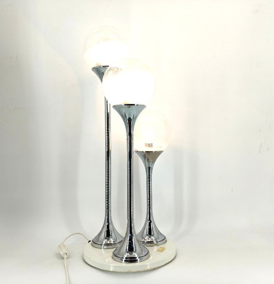 Image 1 of Italienische Tischlampe von Targetti Sankey, 1970er Jahre