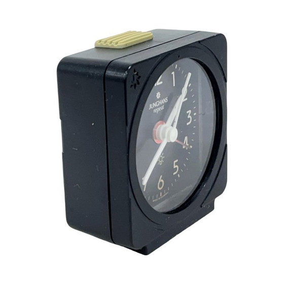 Image 1 of Junghans Repeat vintage alarm clock Germany modernist design collector's item 1970s