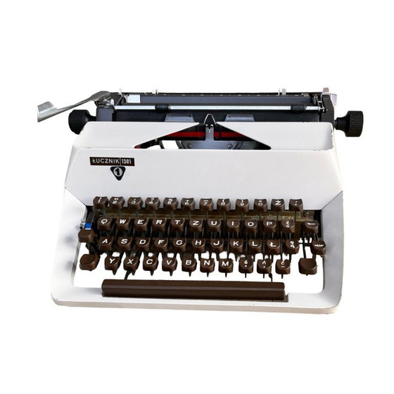 Image 1 of Łucznik 1303 typewriter – Poland, 1970s, functional, very good condition