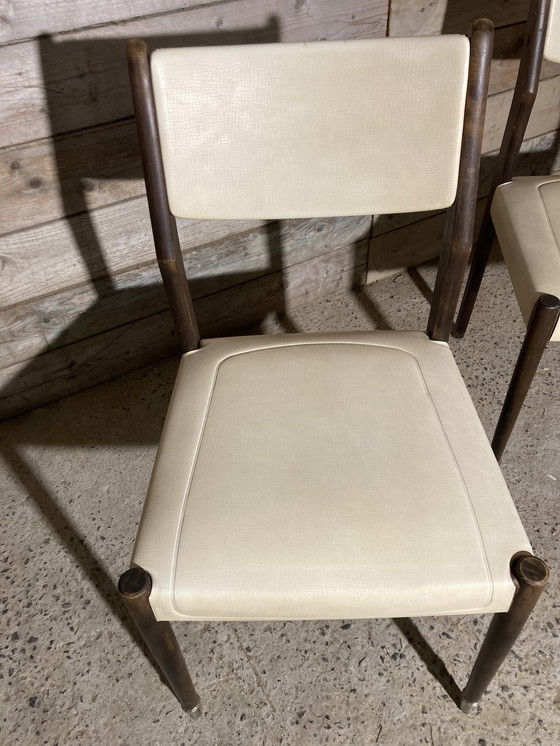 Image 1 of Vintage eetkamerstoelen 