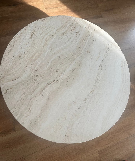 Image 1 of GUBI Epic travertine coffee table