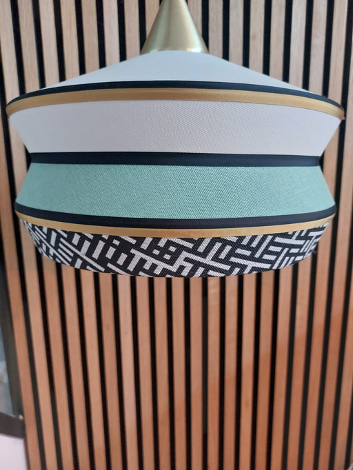 Servomuto Calypso Antigua Pendelleuchte im Contardi-Art-Deco-Stil