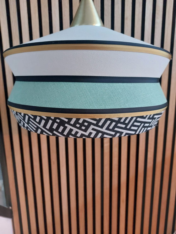 Image 1 of Servomuto Calypso Antigua lámpara colgante Contardi estilo art deco