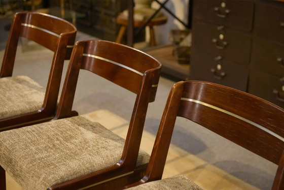 Set of 4 Scandinavian chairs from the 1960s. – Dining chairs, Wood (photo 6 of 11)