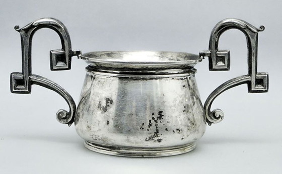 Biedermeier-Zuckerdose aus Silber, Österreich, 19. Jahrhundert – Tischdekoration, Silver (photo 12 of 13)