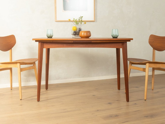 1960s Mid-Century Dining Table – Wood (photo 11 of 18)