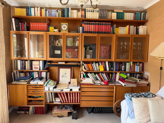 Cado System Teak – Wandregal, Wood, Glass (photo 2 of 5)