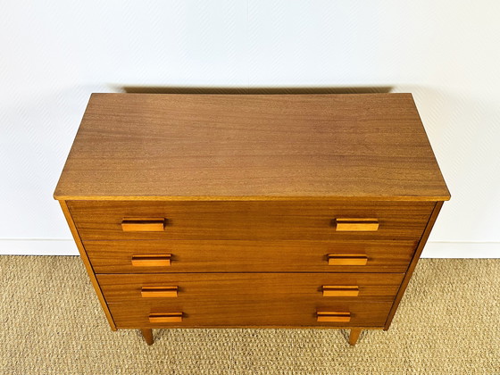 Image 1 of Scandinavian teak chest of drawers, 1960