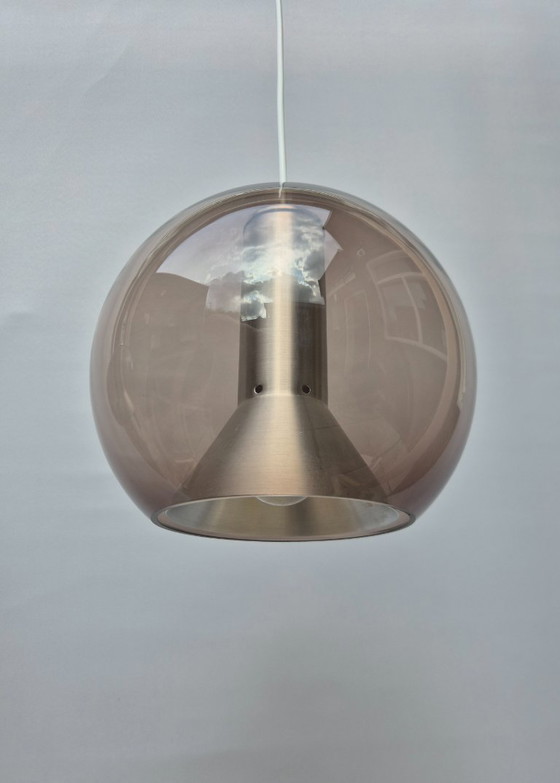 Image 1 of Suspension vintage RAAK - 2 globes - F. Ligtelijn - 1960