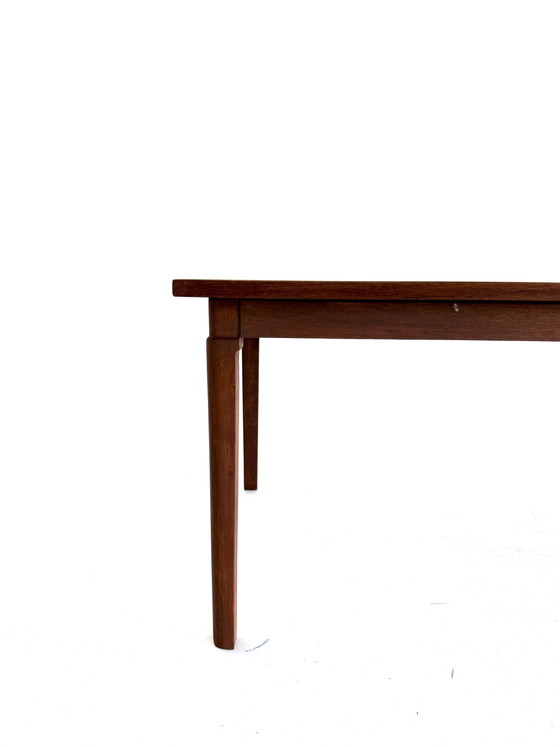 Vintage Danish Teak Dining Table '60 – Wood, Metal (photo 4 of 15)