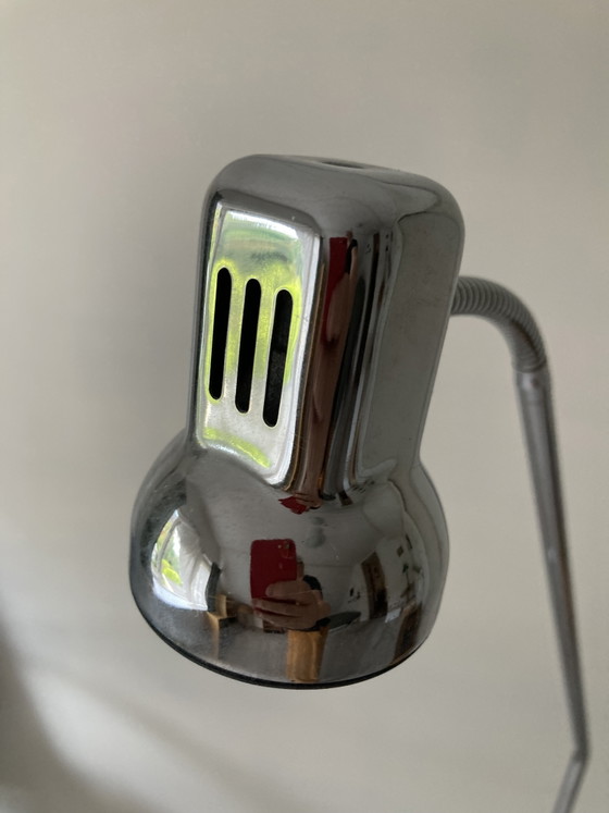 Vrieland Vintage Design Vloerlamp – Vloerlampen, Metal, Chrome (photo 11 of 11)