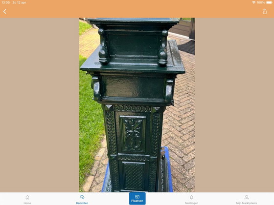 Image 1 of Brievenbus aluminium nostalgisch 