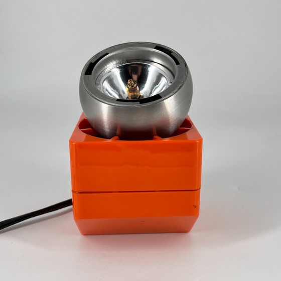 OSRAM Minispot 41601 Space Age Tafellamp in Oranje, Duitsland jaren 70 – Tafellampen, Plastic, Metal (photo 5 of 12)