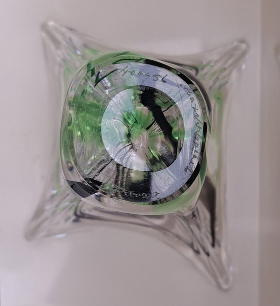Image 1 of Superbe vase en cristal vintage - Max Verboeket - Kristalunie Maastricht