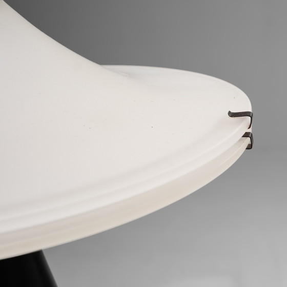 'Alien' Table Lamp by Luciano Cesaro for Tre Ci Luce, Italy, 1970s, Metal, Black, Space Age (photo 9 of 11)