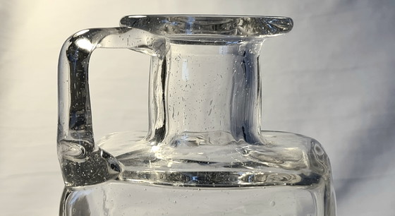 Caraffa in vetro / Vaso vintage Alfred Taube Vohenstrauß Mid Century 60s/70s Ottime condizioni H21/23 (photo 4 of 14)