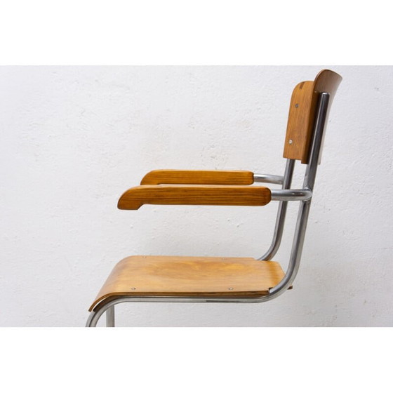 Image 1 of Vintage tubular desk chair by Mart Stam for Kovona, 1950s