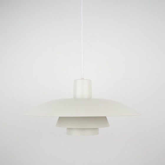 Image 1 of Pair of 2 Danish Vintage Pendant Lamps PH 4/3 by Poul Henningsen, Louis Poulsen, 1966