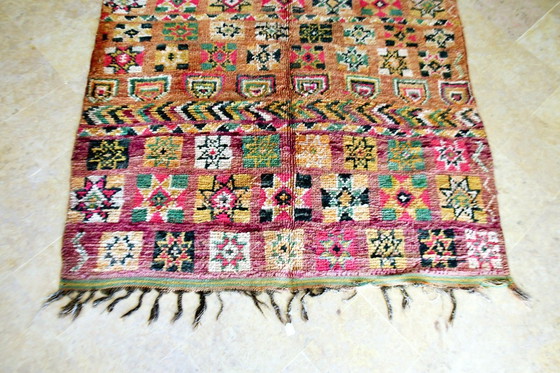 Image 1 of Tappeto Boujaad marocchino vintage – 330 x 180 cm – Colori pastello