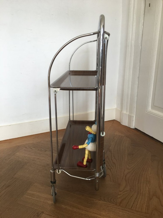 Image 1 of Chariot de service vintage Bremshey & Co 