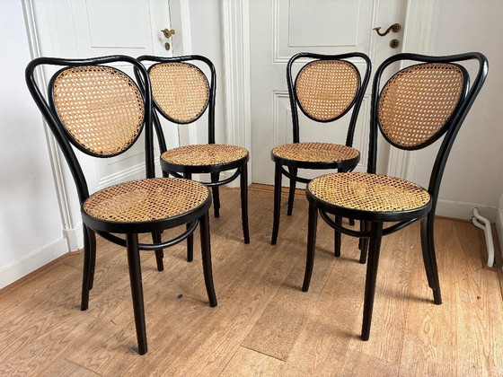 Image 1 of 4x Thonet Nr. 5 Stühle von ZPM Radomsko