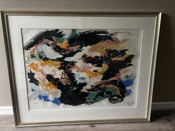 Karel Appel, Dans le Tempête – Gemälde & Zeichnungen, Paper, Glass (photo 5 of 5)