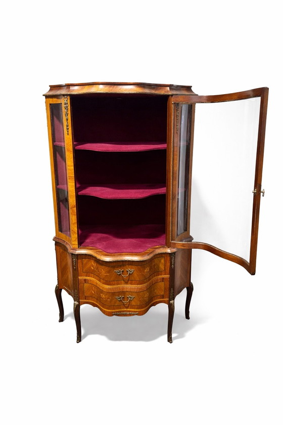 Vitrina antigua estilo Luis XV – Madera (photo 4 of 5)